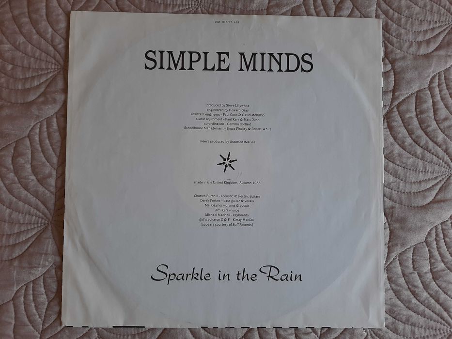 Simple Minds - Sparkle In The Rain - Europa - Vinil LP