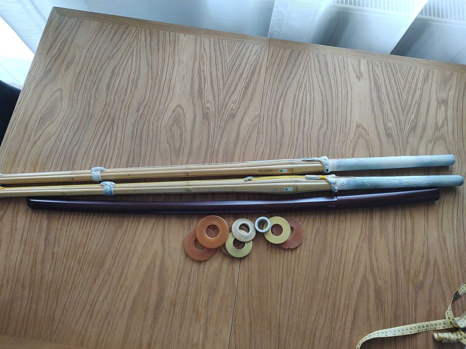Kendo 2x shinai, boken