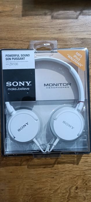 Słuchawki nauszne Sony ZX100