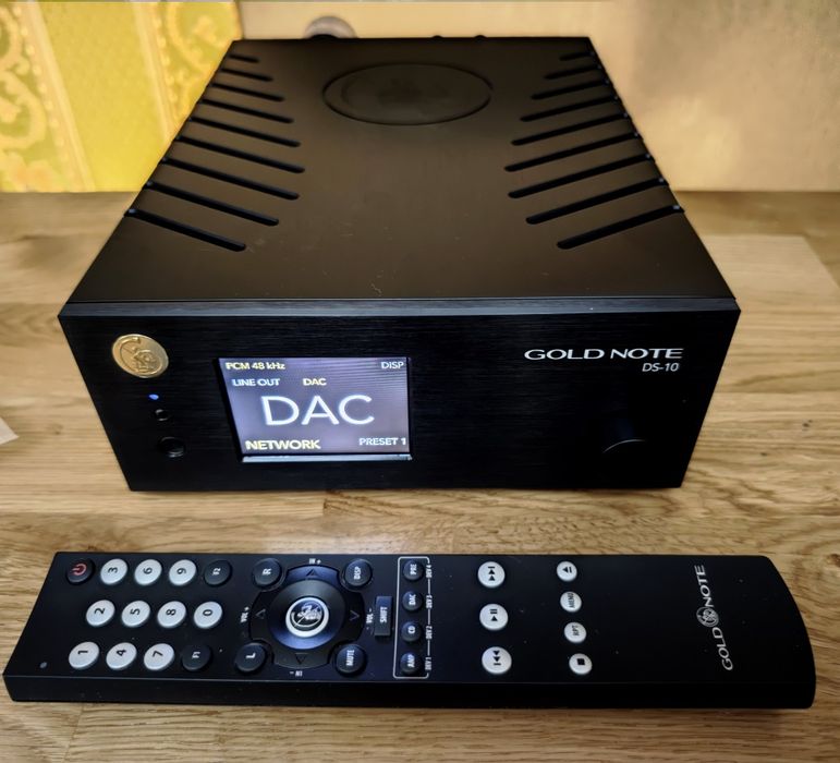 Gold note ds10 стример ЦАП предварь підсилювач для навушників