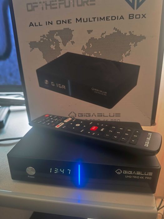 GigaBlue Trio Pro 4K Combo