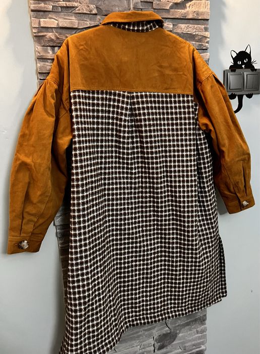 Płaszcz damski oversize