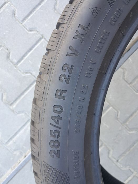 Резина зимова, одиночка, 285/40 R22 Continental TS850P AO (арт 061)