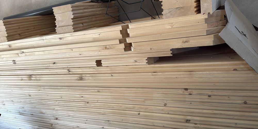 Domek ogrodowy letniskowy na zgloszenie balik deska 70mm z antresolą