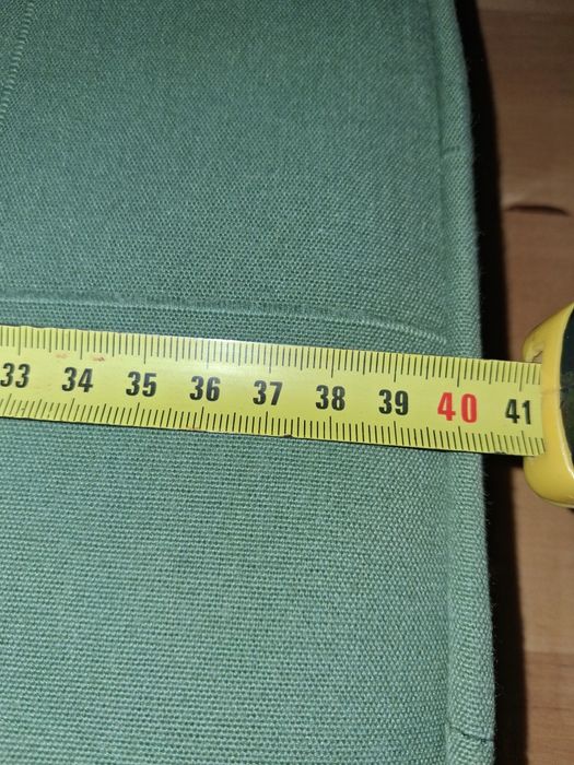 Par de almofadas com atilhos para cadeira