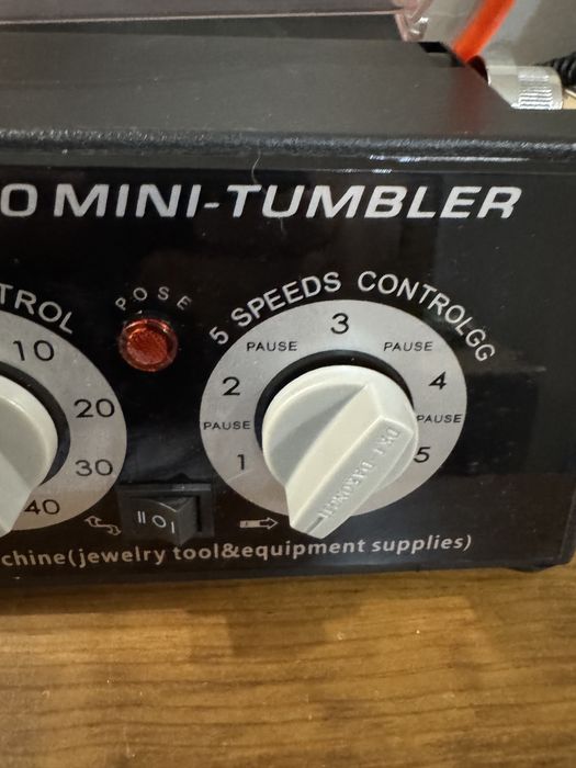 Tambor para polimento e limpeza se joias - Novo