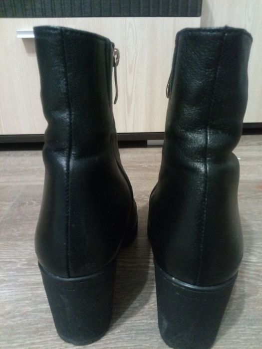 Полусапожки шкіряні