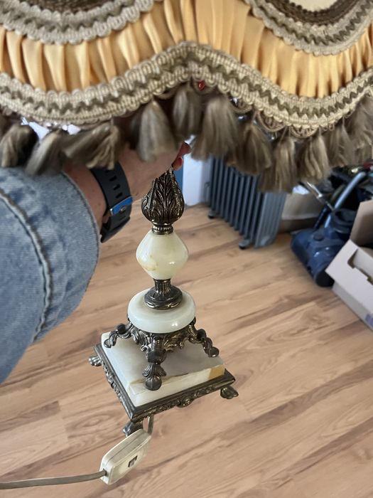 Lampa stojaca  mosiezna