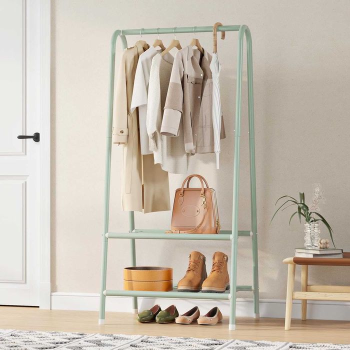 Cabide bengaleiro 157,5 x 62 x 35 cm  [verde menta]  NOVO ENVIO GRÁTIS