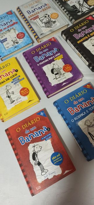 Livros Diário de um Banana - como novos!