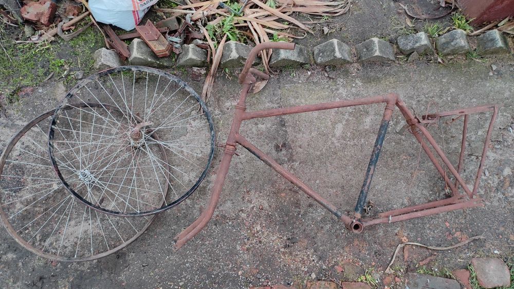 Вело вилки Минск ретро 17см. шток и Турист