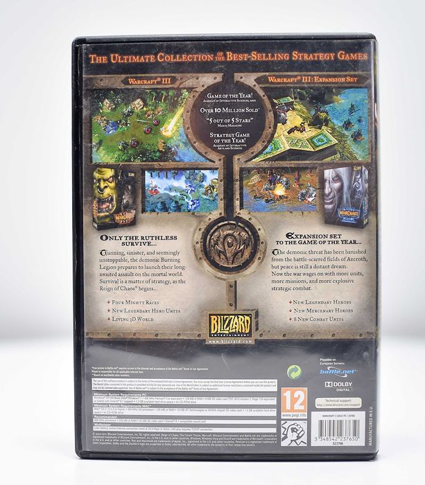 Gra PC # Warcraft III  + Dodatek The Frozen Throne