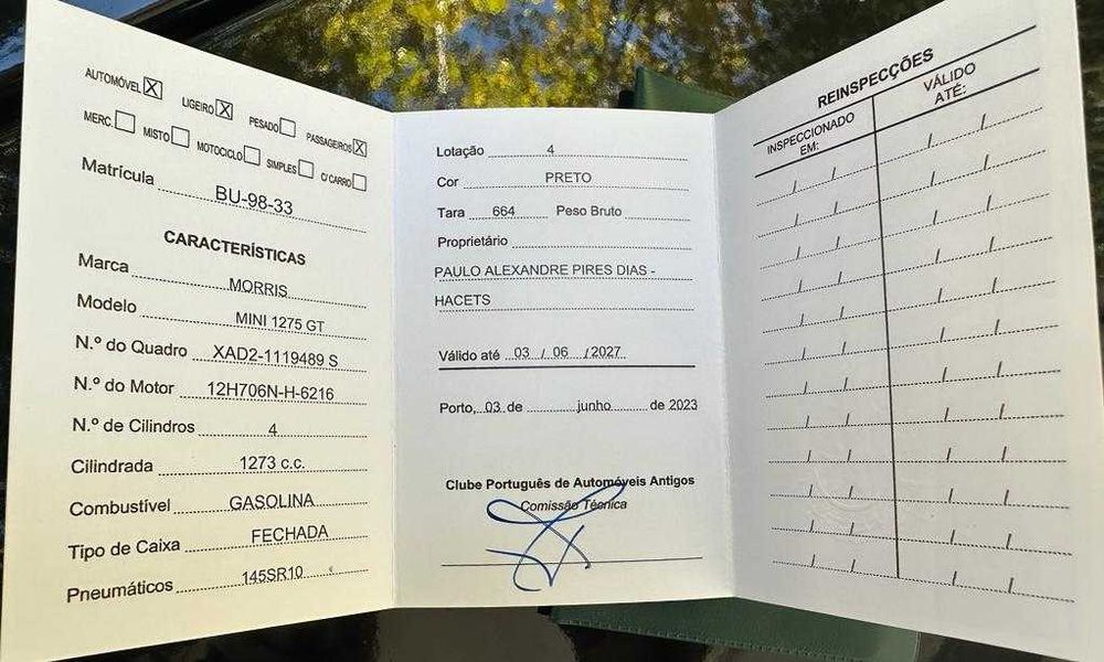 Clássico Desportivo em crescente valorização - Mini 1275GT