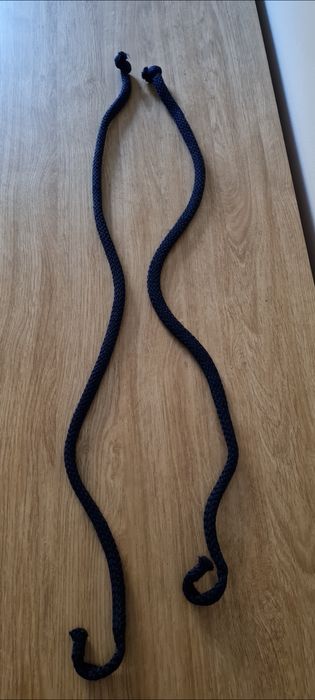 Granatowe uchwyty sznurki rączki do torby typu Obag 90 cm + ok. 5 cm