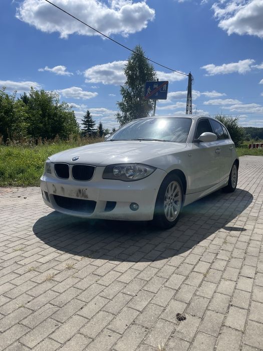 Bmw e87 120i 2009 drzwi maska błotnik alpineweiss 3