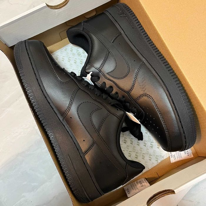Nike Air Force 1 Low '07 Black rozmiar Nowe Orginalne 43