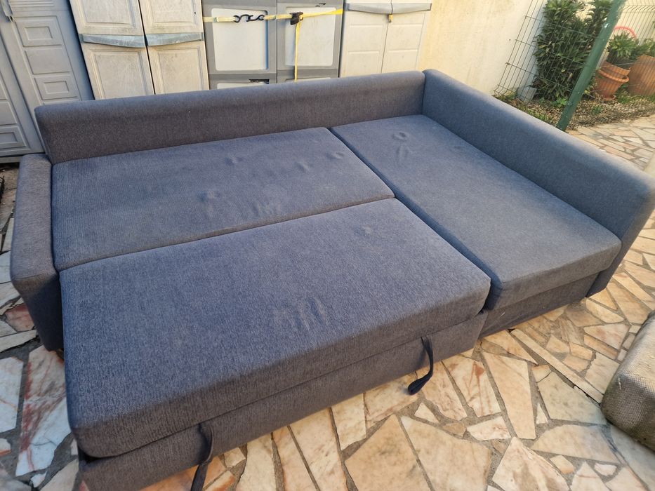 Sofa cama com chaislong