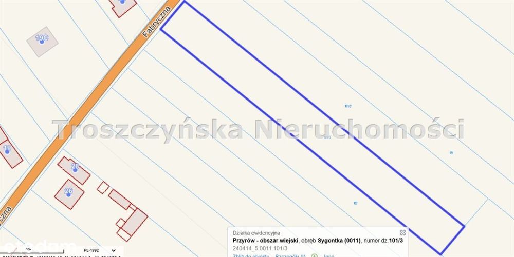 Działki w Sygontce, Gmina Przyrów - Widok 2