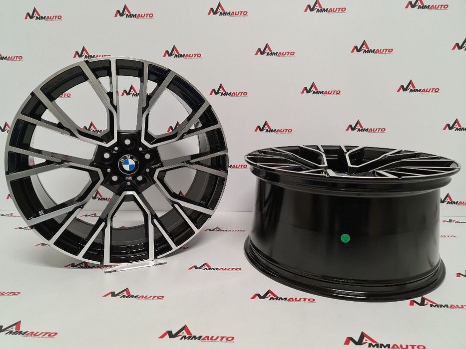 Jantes Look BMW X5 Competition 809M Preto Polido 21
