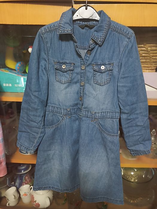 Сукня з деніму для дівчинки