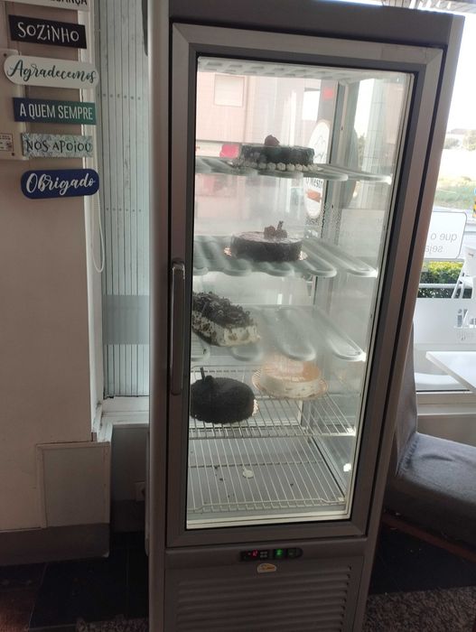 Vitrine vertical congeladora