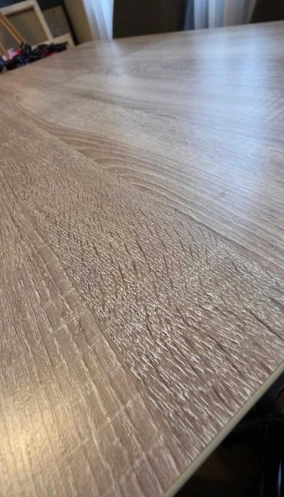 Stół w kolorze dąb sonoma 120x80