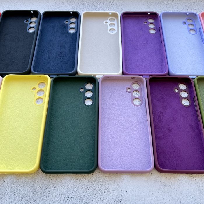 Чохол Silicone case ТОП якість Samsung A55 | Чехол Самсунг Гелекси А55