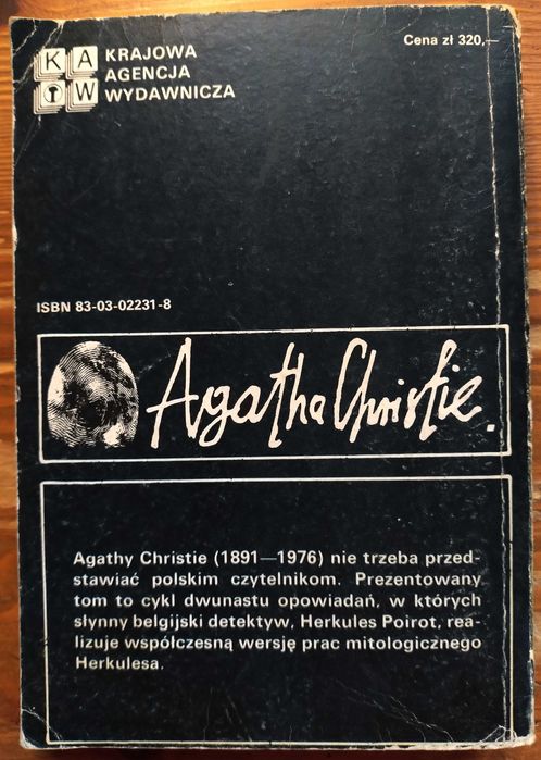 Dwanaście prac Herkulesa - Agatha Christie, 1988