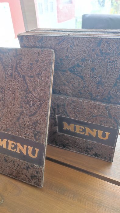 Menu de restaurante