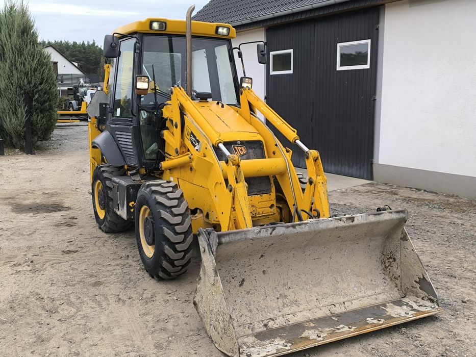 JCB 2CX koparko ładowarka teleskop krokodyl  brutto 4X4