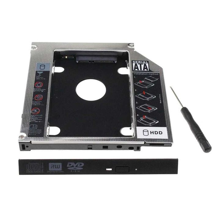 Adaptador Caddy 9.5mm / 12.7mm