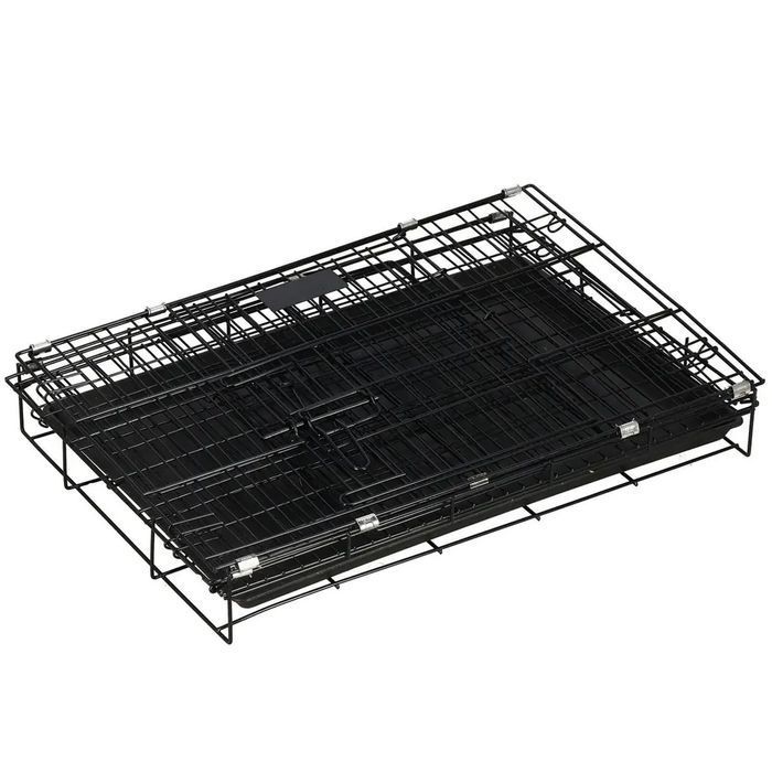 Klatka Kennelowa Metalowa Kojec Dla Psa Transporter Rozmiar M 77cm NOWY