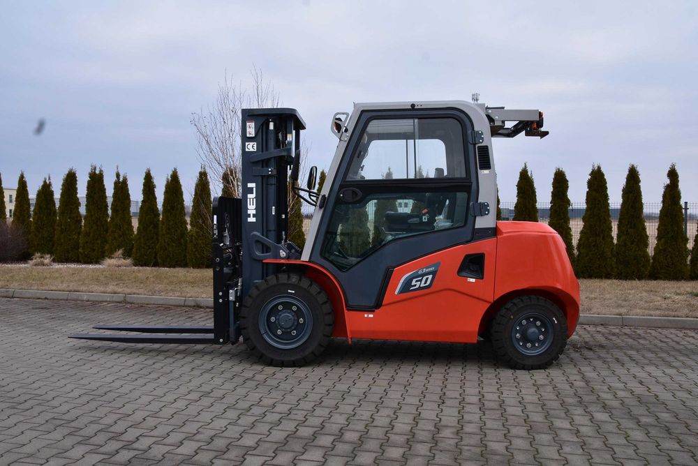 Wózek Widłowy Spalinowy Diesel Kabina Triplex 5,0T 4,7M Nowy