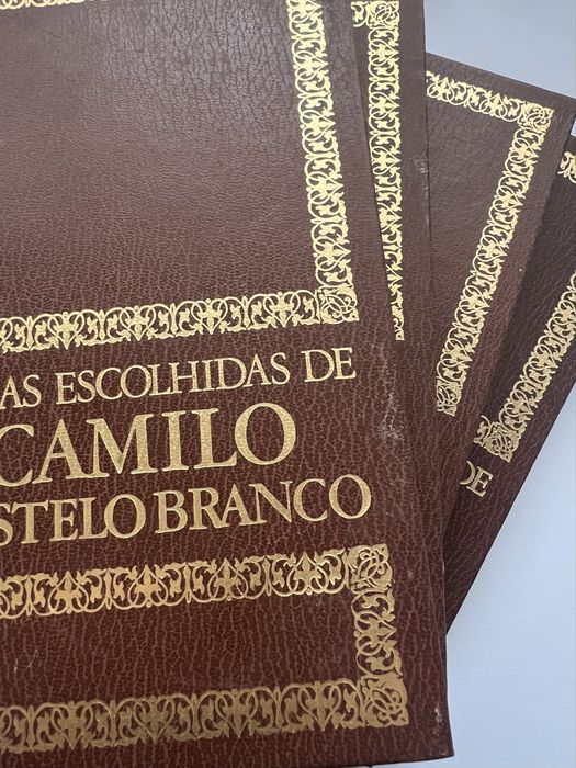 Conjunto de 4 livros - Obras Escolhidas de Camilo Castelo Branco