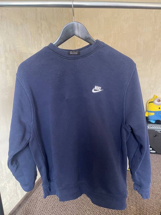 Кофта nike синяя