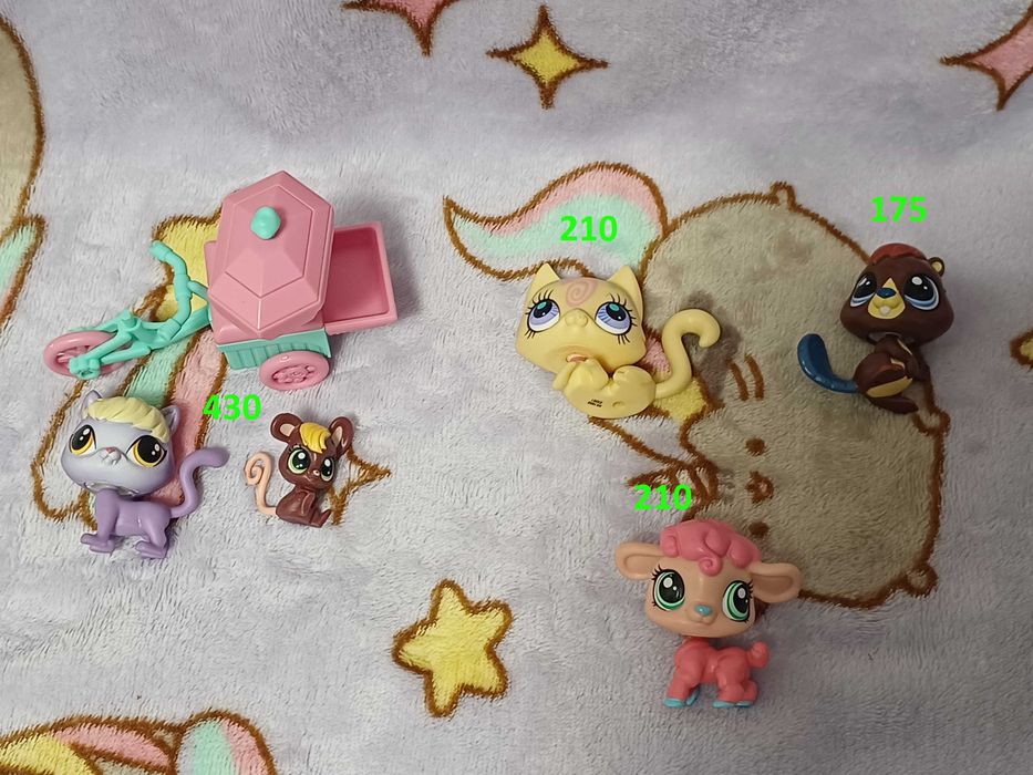 Littlest Pet Shop City Rides Kitten and Mouse