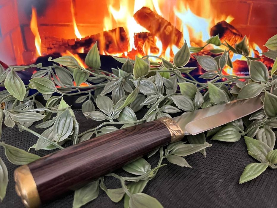 Охотничий нож, нож ручной работы