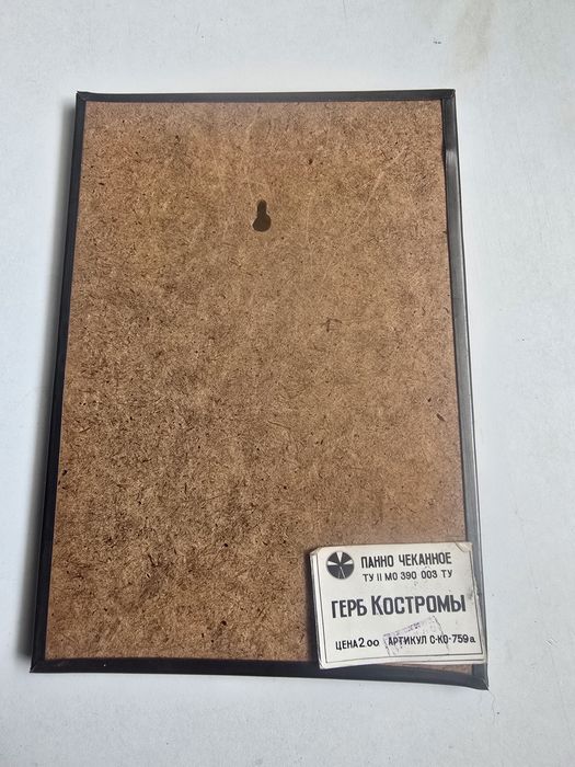 Miedzioryt pamiątka KOSTROMA