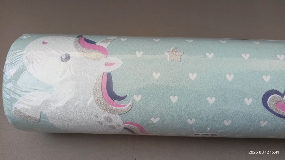 Tapeta w jednorożce  rolka dziecięca