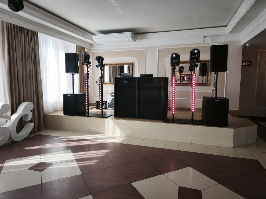 Dj na Twoją imprezę, urodziny, jubileusz, wesele. Nagłośnienie, Oświetlenie.