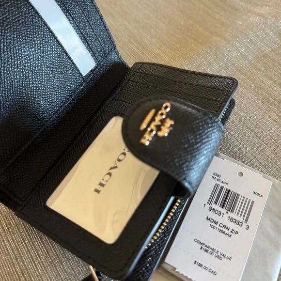 COACH шкіряний гаманець женский кожаный кошелек