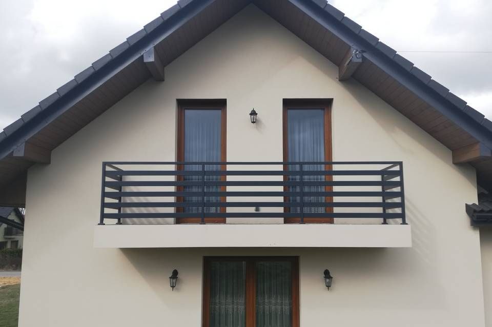 Nowoczesna barierka balustrda