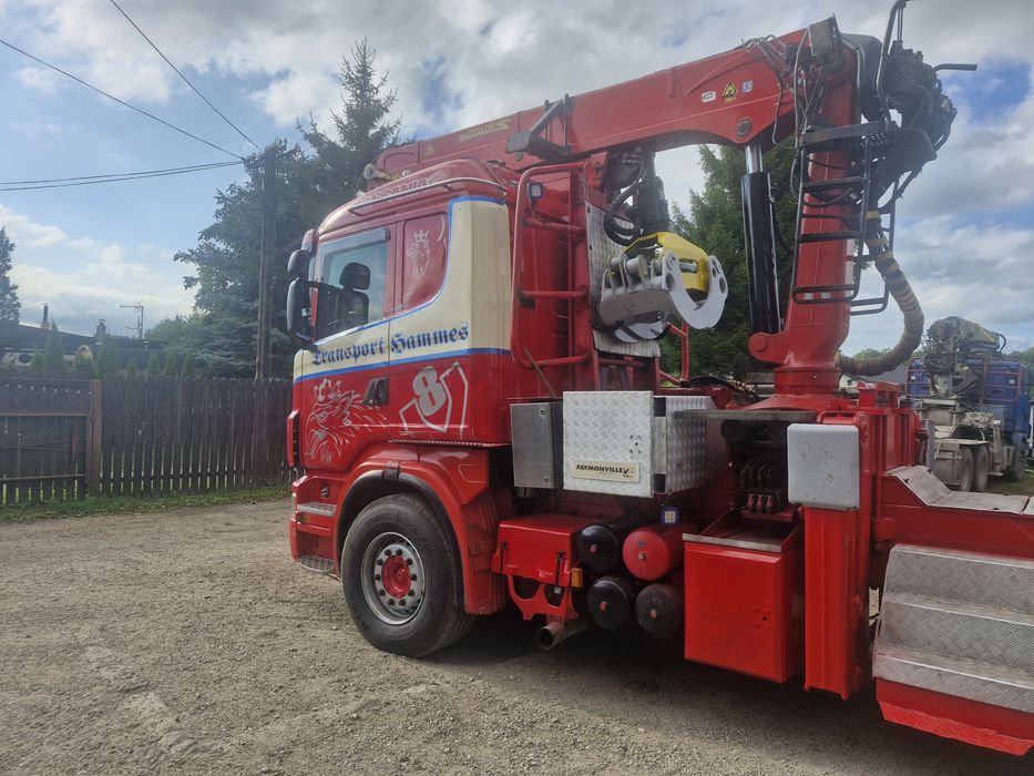 Scania r560 6x4 do drewna