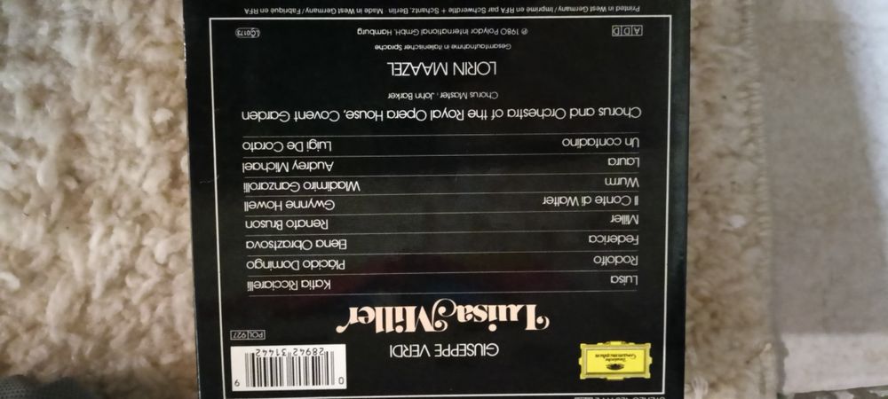 Luisa Miller opera na CD