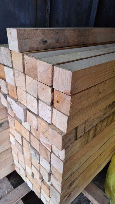 Kantówki, belki, krawędziaki, legary, słupki itp 7x7 cm. Dwie długości