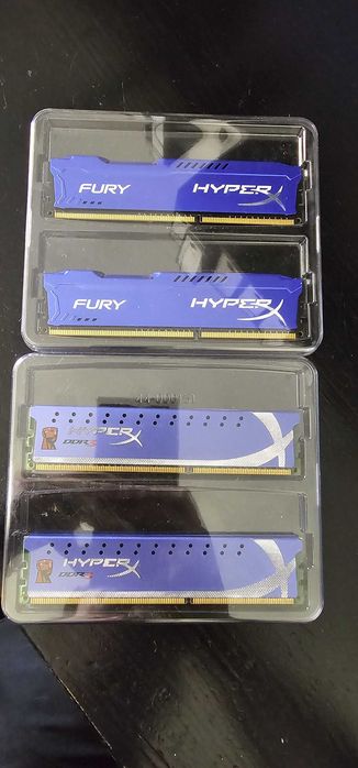Kit 16 GB de Memória RAM Kingston Hyper X DDR3 (4x4GB)