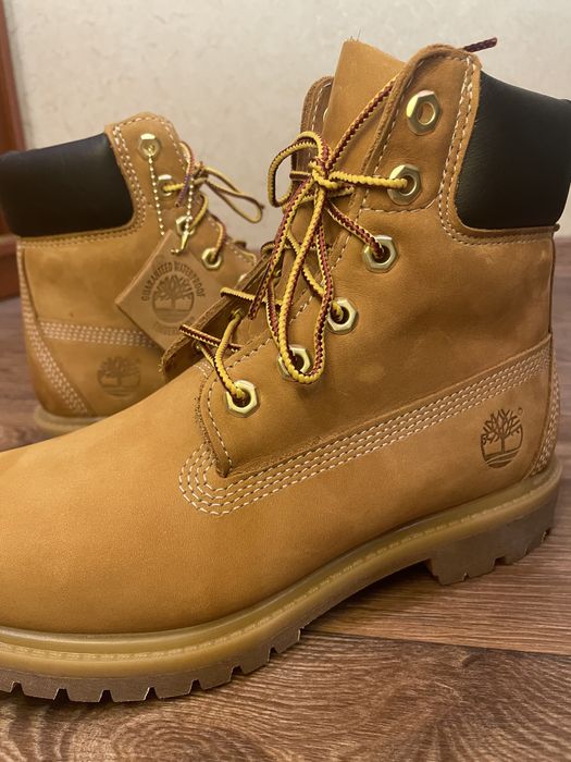 Timberland premium 6 inch waterproof boots “wheat nubuck”