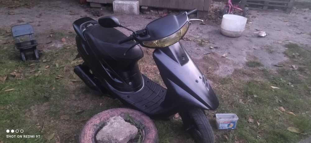 HONDA DIO ZX 28 на повному ходу