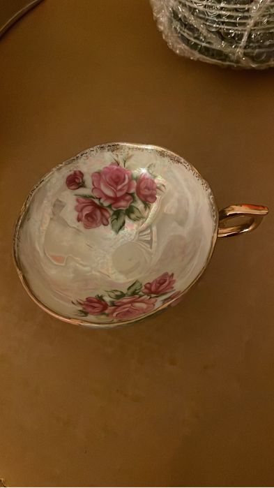 Chávenas de chá variadas