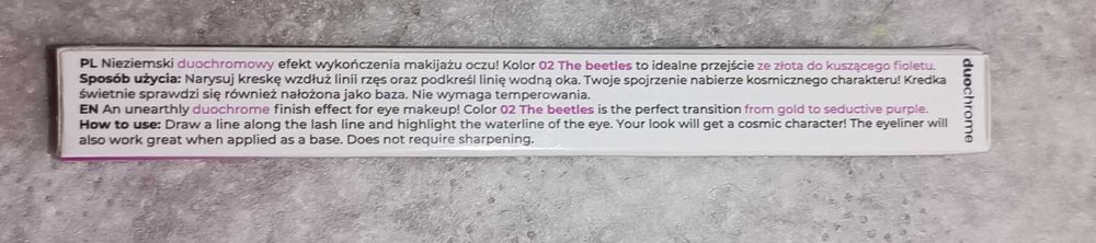 Wodoodporna kredka do oczu 02 Stars from The Stars